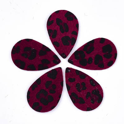PU Leather Big Pendants