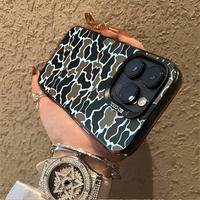 Camo Vintage Sitka Camouflage Black Shockproof Phone Case For iPhone 7 8 X Xsmax 11 12 13 14 15 16 Pro Max Plus , Compatible ...
