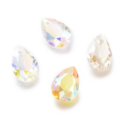 Glass Rhinestone Pendants