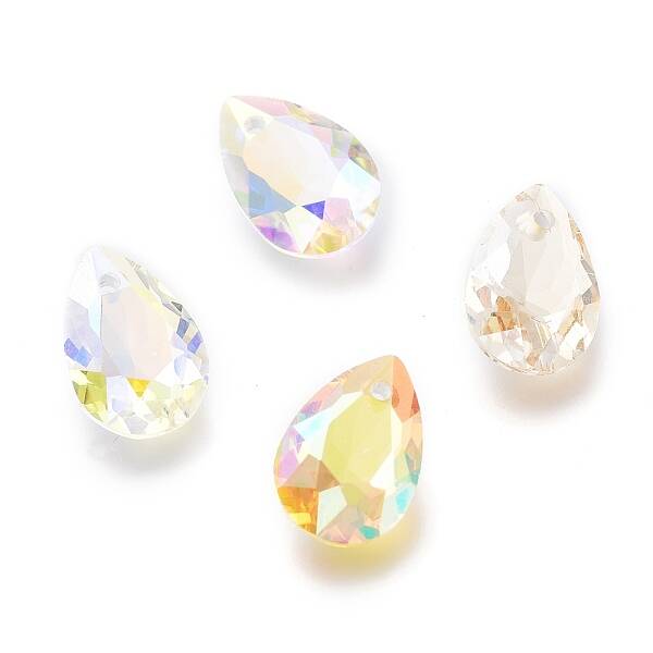 Glass Rhinestone Pendants