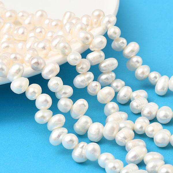 Natural Cultured Freshwater Pearl Beads Strands