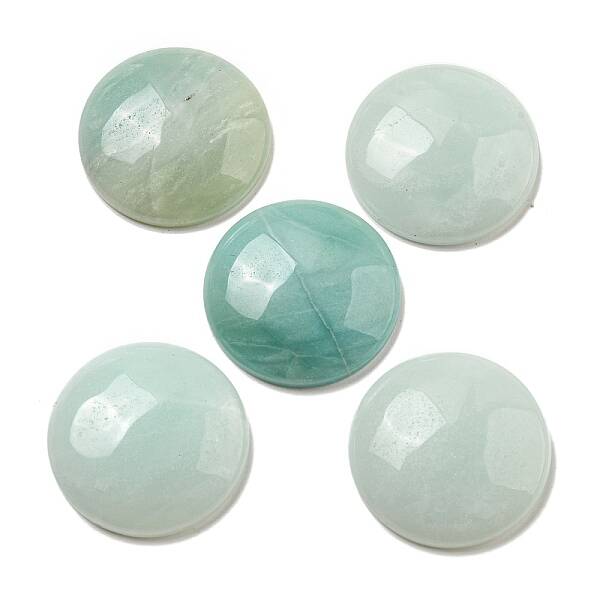 Natural Flower Amazonite Cabochons