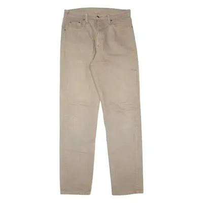 LEVI'S 615 02 Jeans Orange Tab Mens Beige Regular Straight 90s W33 L34