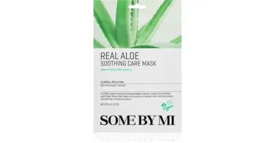 Some By Mi Clinical Solution Aloe Soothing Fabric Mask 20g