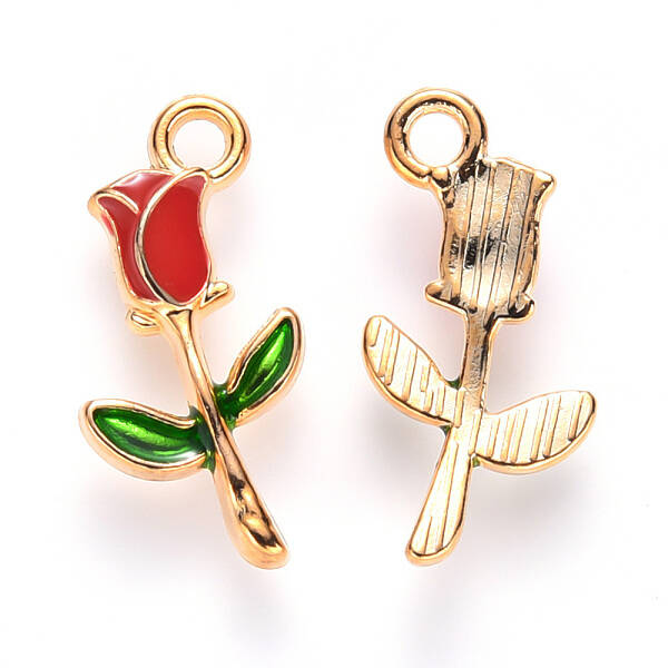 Alloy Enamel Pendants