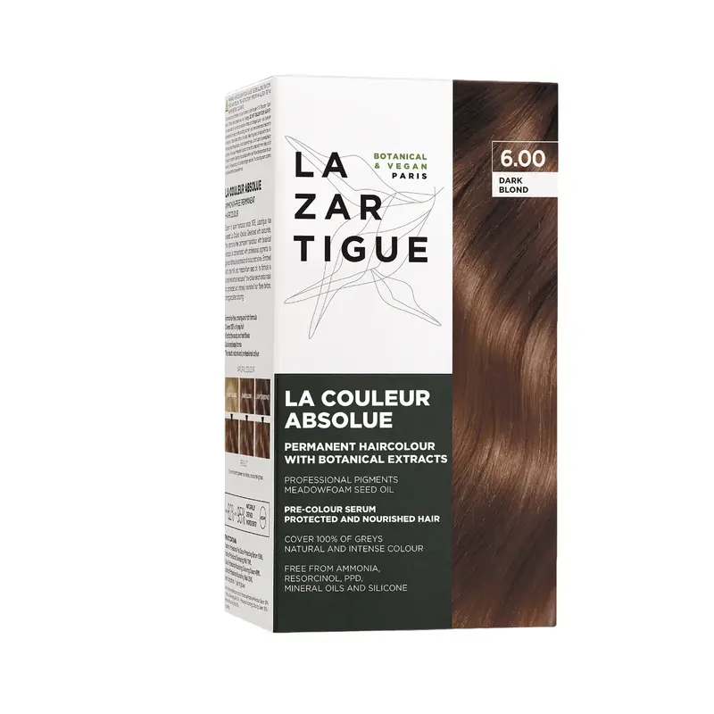 Lazartigue The Absolute Color Tintura permanente per capelli 6.00 Biondo scuro 143 ml