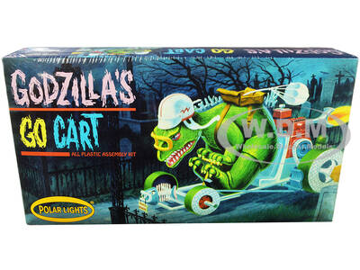 Skill 2 Model Kit Godzillas Go Cart Model Kit by Polar Lights