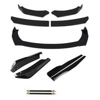 Glossy Black Universal Car Front Bumper Lip Spoiler Diffuser Body Kits + 29\