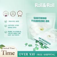Roll & Roll Natural Botanical Makeup Remover Oil Waterproof - Suitable for all skin types, sensitive skin, nourishing and gen...