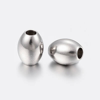Tarnish Resistant 201 Stainless Steel Beads