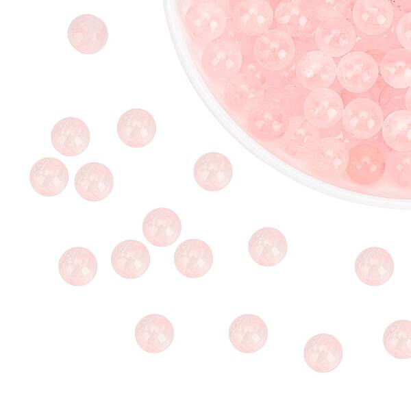 Natural Rose Quartz Beads Strands