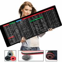 [Hot Selling] Quick Key Large Size Mouse Pad With Word/Excel/Power Point Shortcut Keys, Anti-Slip Upgraded Extended Pad For O...