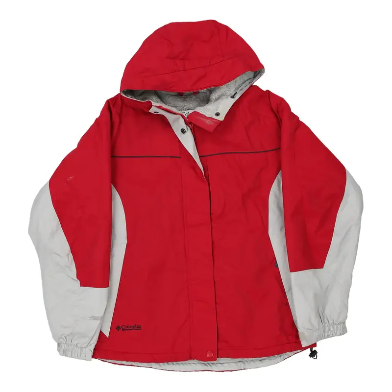 Columbia Jacket - XL Red Polyester Blend