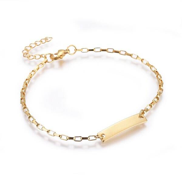 Ion Plating(IP) 304 Stainless Steel ID Bracelets
