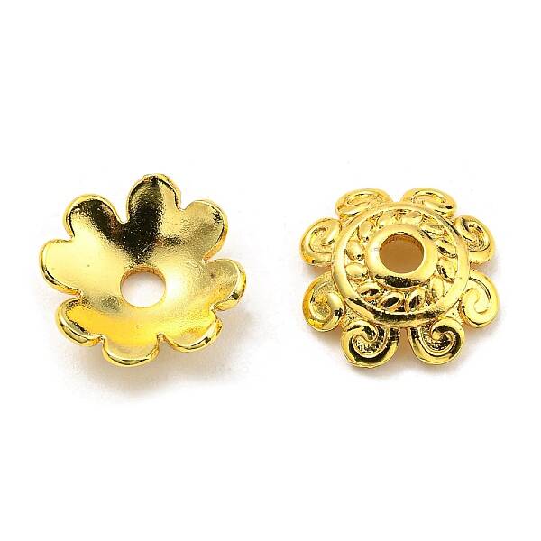 Rack Plating Brass Bead Cap
