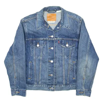 LEVI'S Womens Denim Jacket Blue M