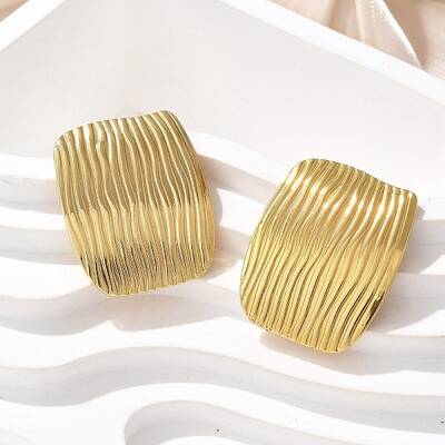 304 Stainless Steel Stud Earrings