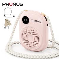 PRUNUS A18 Voice Amplifier Microphone Headset,Portable Voice Amplifier,PA Systems for Teachers,Training,Guide, Speakers Smart...