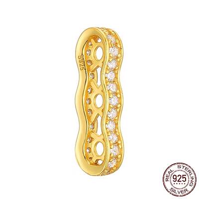 3 Hole 925 Sterling Silver Multi-Strand Links