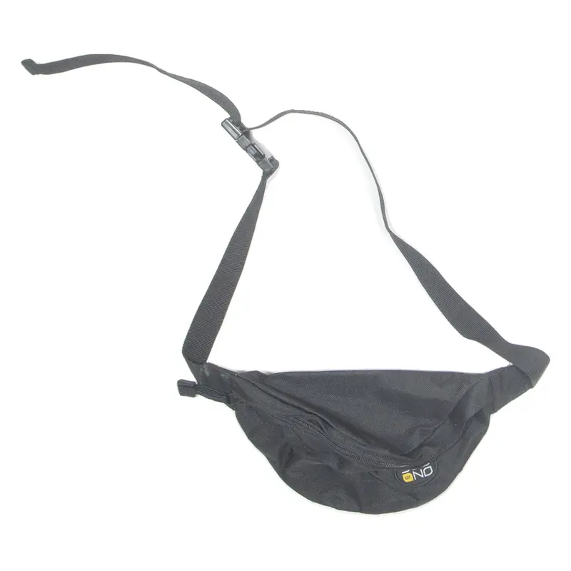 YES OR NO Womens Bum Bag Black 90s
