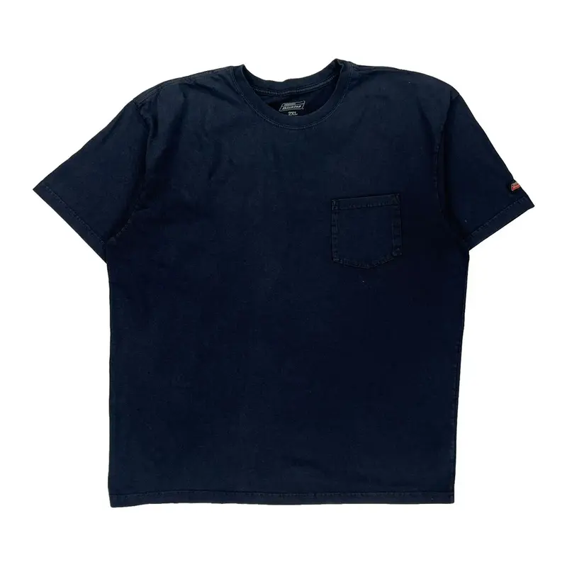 Dickies T-Shirt - 2XL Blue Cotton