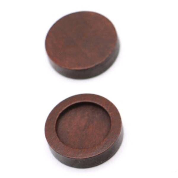 Natural Wood Cabochon Settings