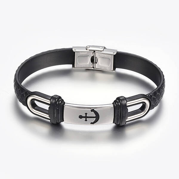 PU Leather Braided Cord Bracelets