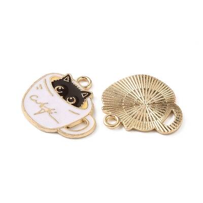 Alloy Enamel Pendants