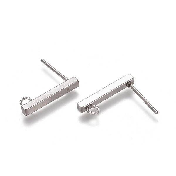 Non-Tarnish 304 Stainless Ear Stud Components