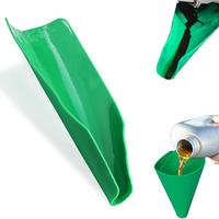 Flexible Oil Funnel, Foldable Form a Funnel, Reusable FlexFunnels for Automotive Use, 14.6 x 6.7 Inch Spill-Free OilChange To...