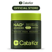 Cata-Kor NAD+ Advanced - NAD+ Supplement for Skin Aging Support, Energy, and Focus - 500mg per Serving - 60 Count (30 Day Sup...
