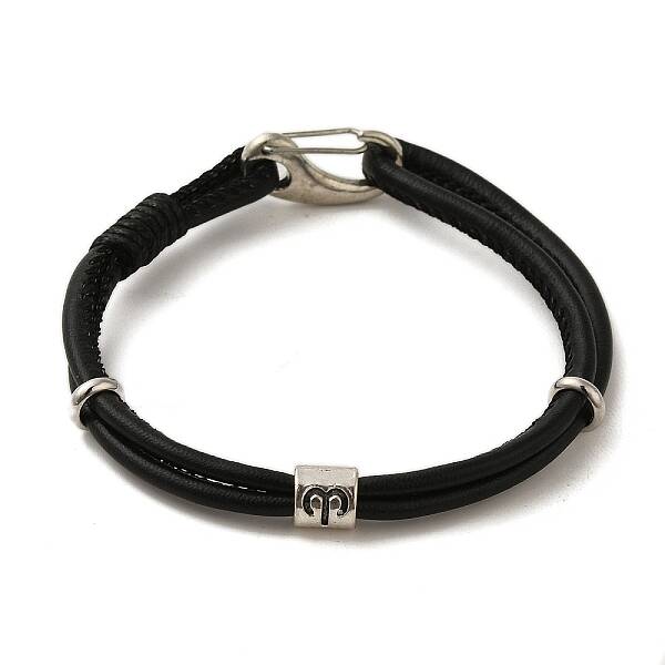 PU Leather Round Cord Multi-strand Bracelets