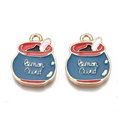 Alloy Enamel Pendants