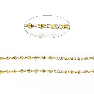 Brass Handmade Beaded Chain