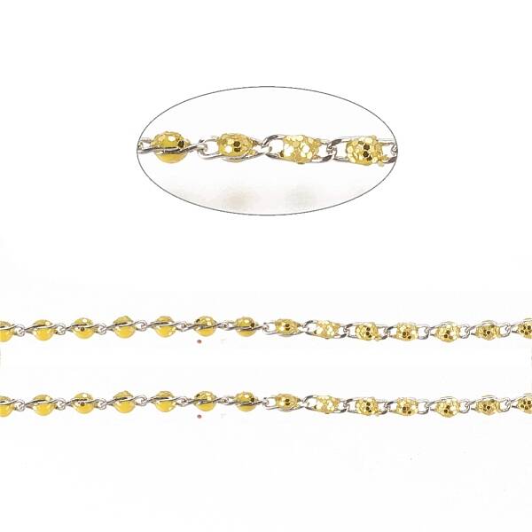 Brass Handmade Beaded Chain