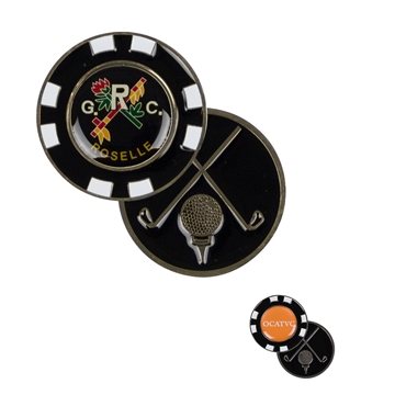 100 Custom Customized Metal Poker Marker Chip - Enamel & Epoxy ...