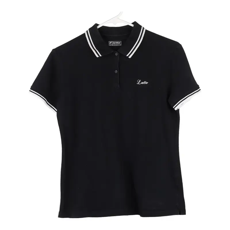 Lotto Polo Shirt - XL Black Cotton
