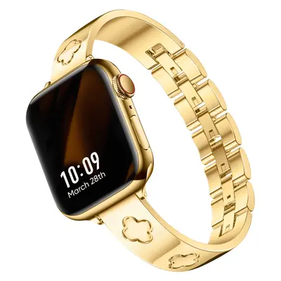 Missair Love&Luck Band 316L Stainless Steel Compatible with Apple Watch Series 1-11 SE Ultra (38-49mm) – Fashionable Luxury...