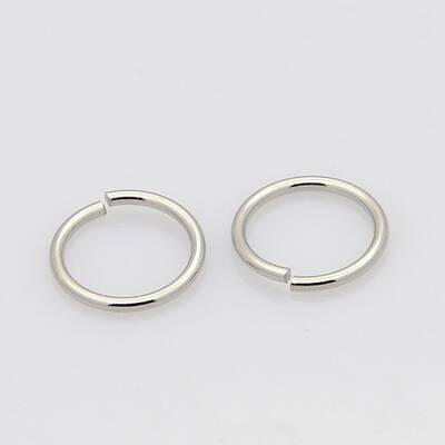 Tarnish Resistant 304 Stainless Steel Open Jump Rings Jump Rings
