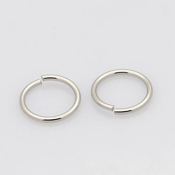 Tarnish Resistant 304 Stainless Steel Open Jump Rings Jump Rings
