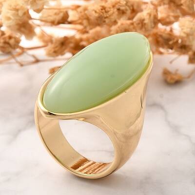 Resin Horse Eye Finger Rings