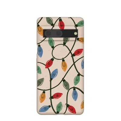 Seashell Holiday Lights Google Pixel 7 Case
