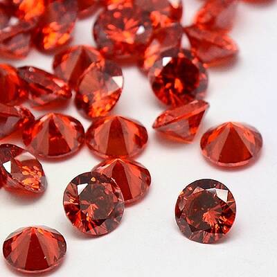 Diamond Shape Grade A Cubic Zirconia Cabochons