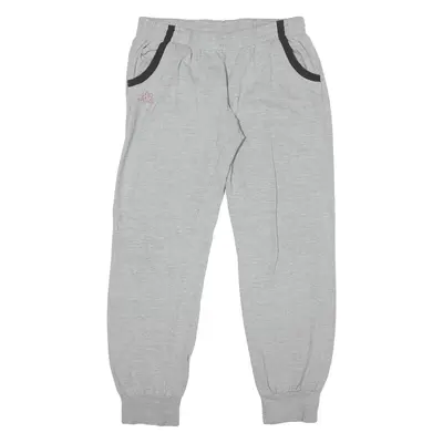KAPPA Joggers Grey Tapered Womens XL W30 L29