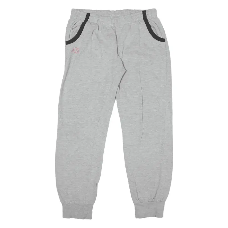 KAPPA Joggers Grey Tapered Womens XL W30 L29