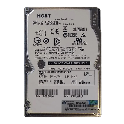 703244-001 HP 900GB 6Gb/s SAS 10000 2.5-inch Hard Drive