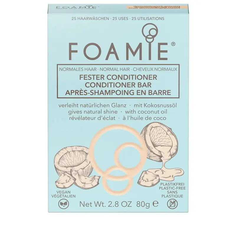 Solid hair conditioner Foamie Shake Your Coconuts 80g