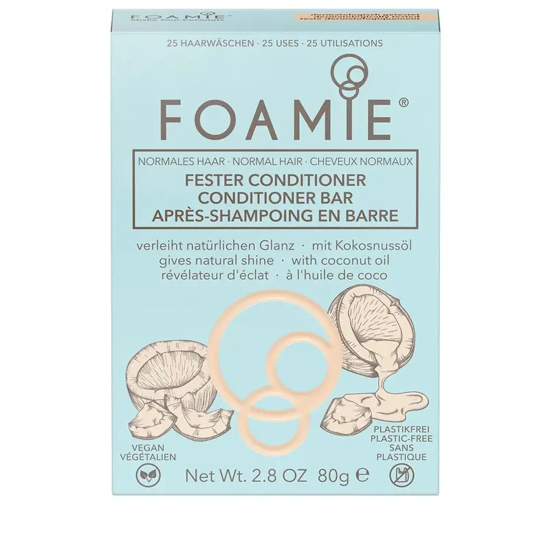 Solid hair conditioner Foamie Shake Your Coconuts 80g
