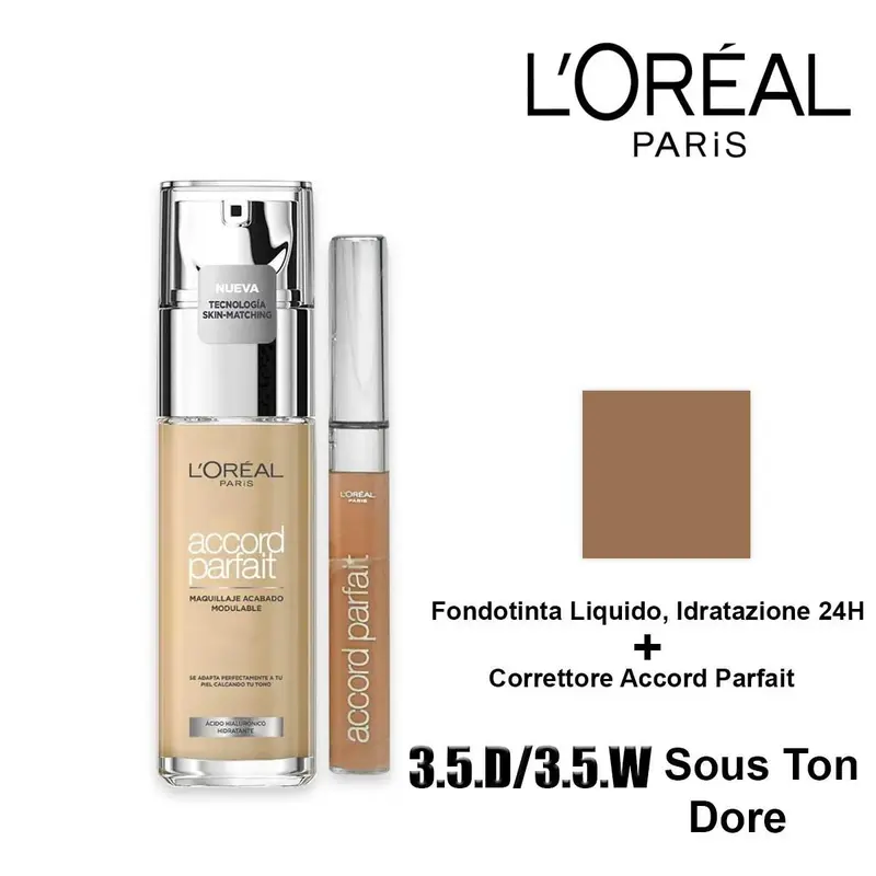 L'oreal foundation 3.5d + 3d