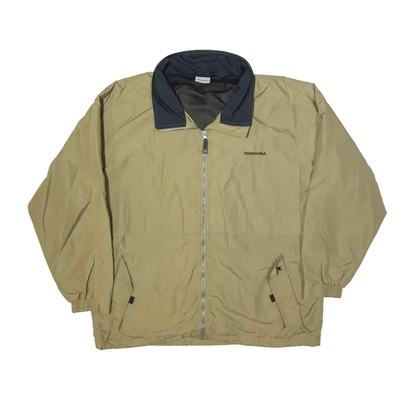 DIADORA Shell Jacket Beige Mens XL